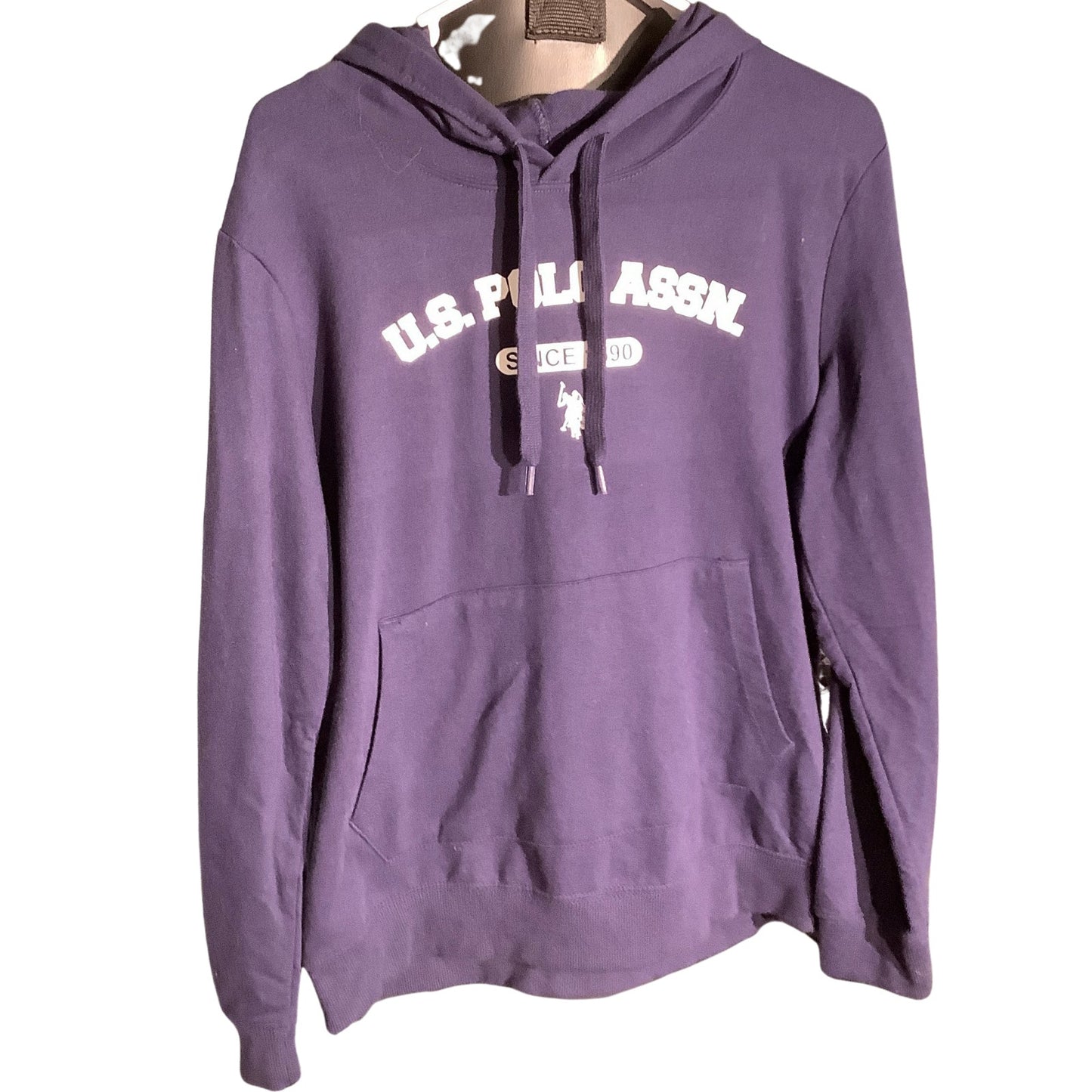 U.S. Polo Assn.  Hoodie Men’s Size Large — Pullover, Kangaroo Pocket, Casual