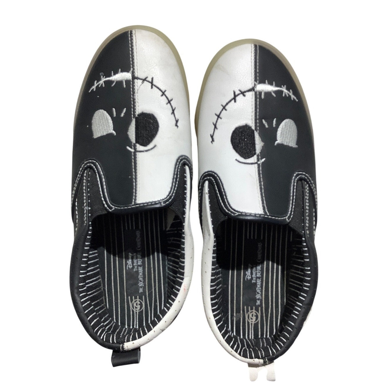Disney Jack Skellington Slip-On Shoes Kids’ 5 — Halloween, Goth, Novelty