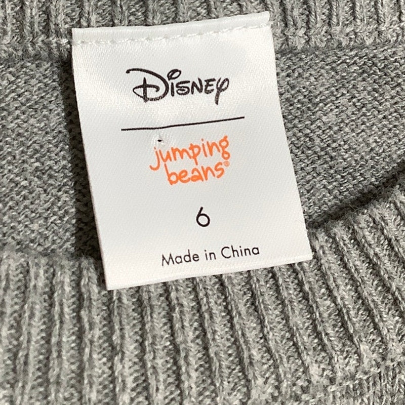 Disney Jumping Beans Mickey Mouse Sweater Size 6 - Cozy, Classic, Kidswear