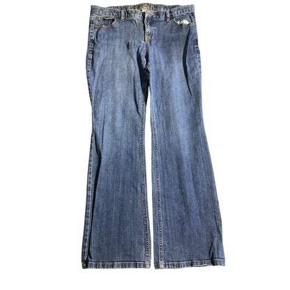 Lands' End Bootcut Jeans Size 12 Denim Blue – Classic, Casual, Preppy