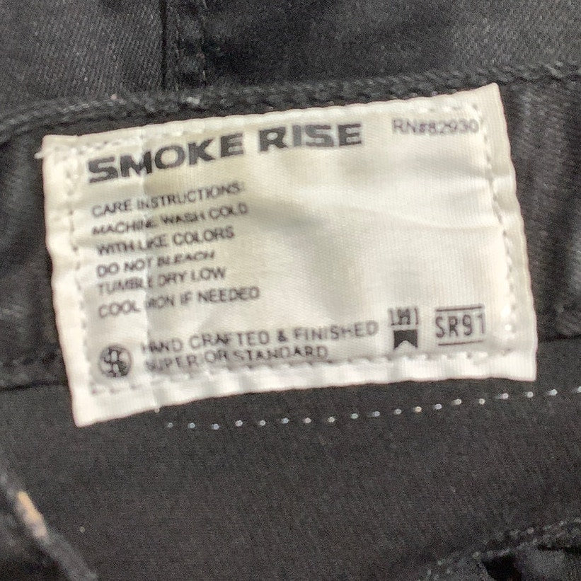 Smoke Rise Distressed Denim Shorts Men's Size 36 — Frayed, Streetwear, Biker