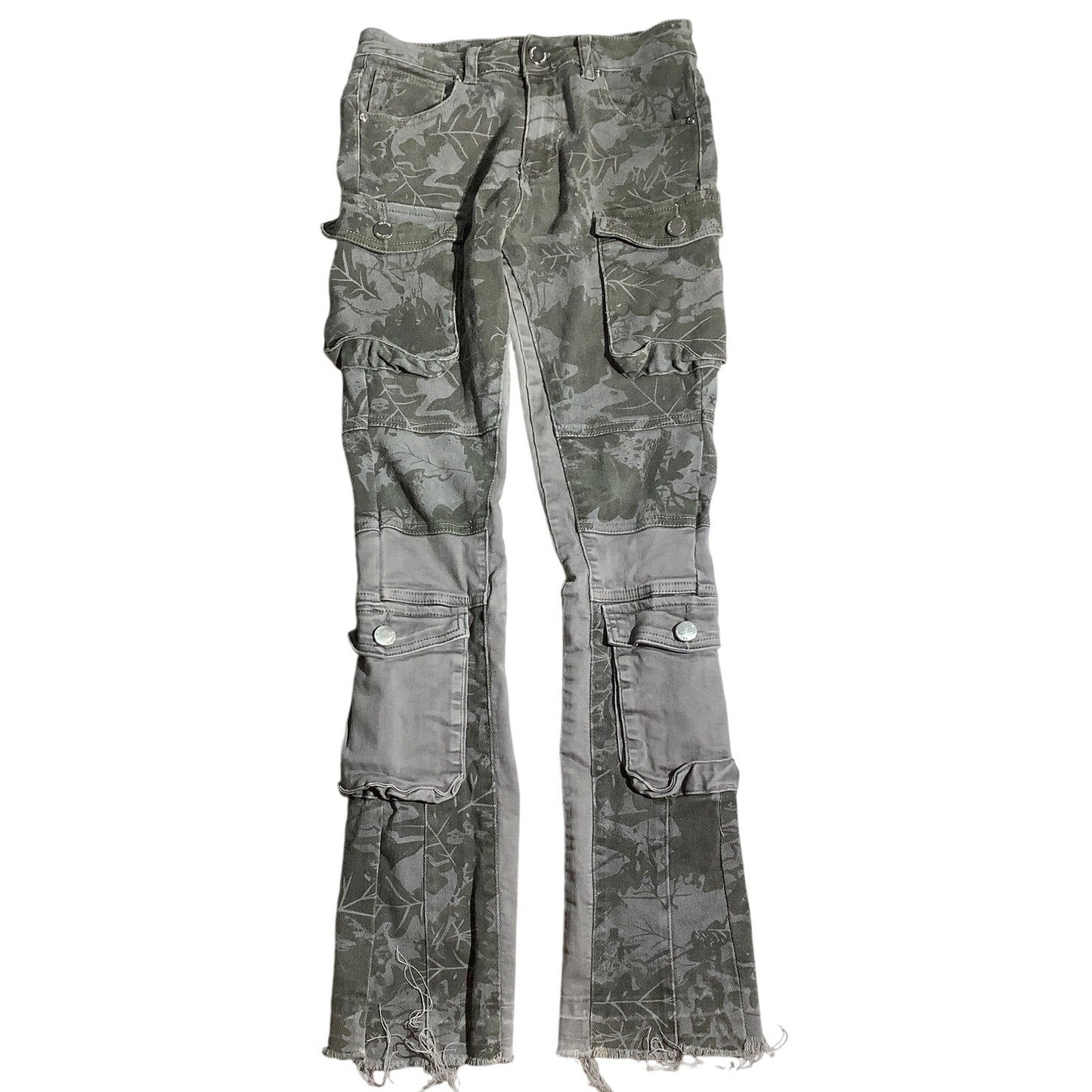 Waimea Kid's Cargo Pants Size 14 — Green, Camo, Utility