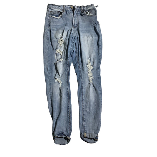 Indigo Rein Distressed Skinny Jeans Women’s 13/30 – Light Wash, Ripped, Casual