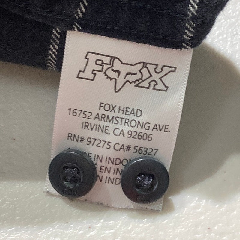 Fox Racing Flannel Shirt Men’s Size M – Casual, Collared, 100% Cotton