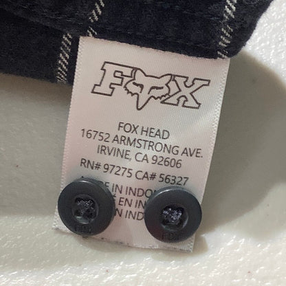 Fox Racing Flannel Shirt Men’s Size M – Casual, Collared, 100% Cotton