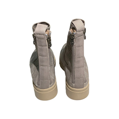 Blowfish Malibu High Ankle Boots Women’s 10 – Light Brown, Casual, Chunky Sole