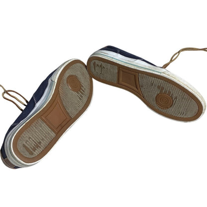 Polo Ralph Lauren Blue Canvas Sneakers Men’s 8D — Casual, Preppy, Everyday