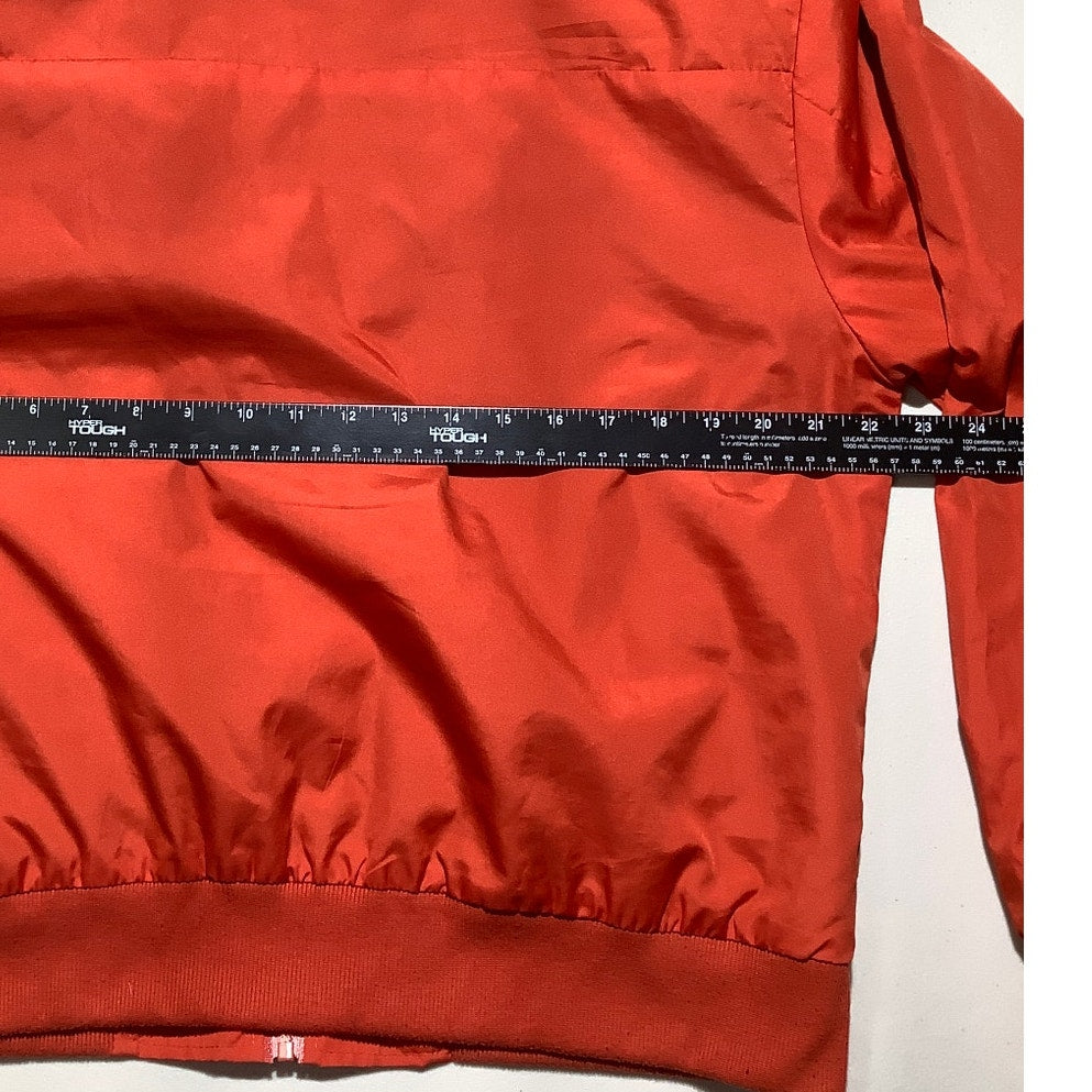 Dazi Orange Full-Zip Bomber Jacket Women’s 2X — Y2K, Streetwear, Casual