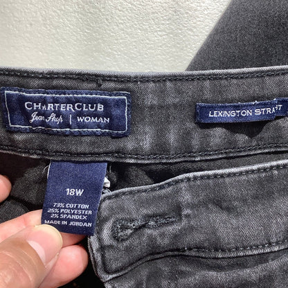 Charter Club Lexington Jeans Women’s Size 18W – Straight Leg, Stretch, Classic