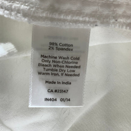 Talbots Signature Crop Pants Women’s Size 10 – White, Stretch, Casual