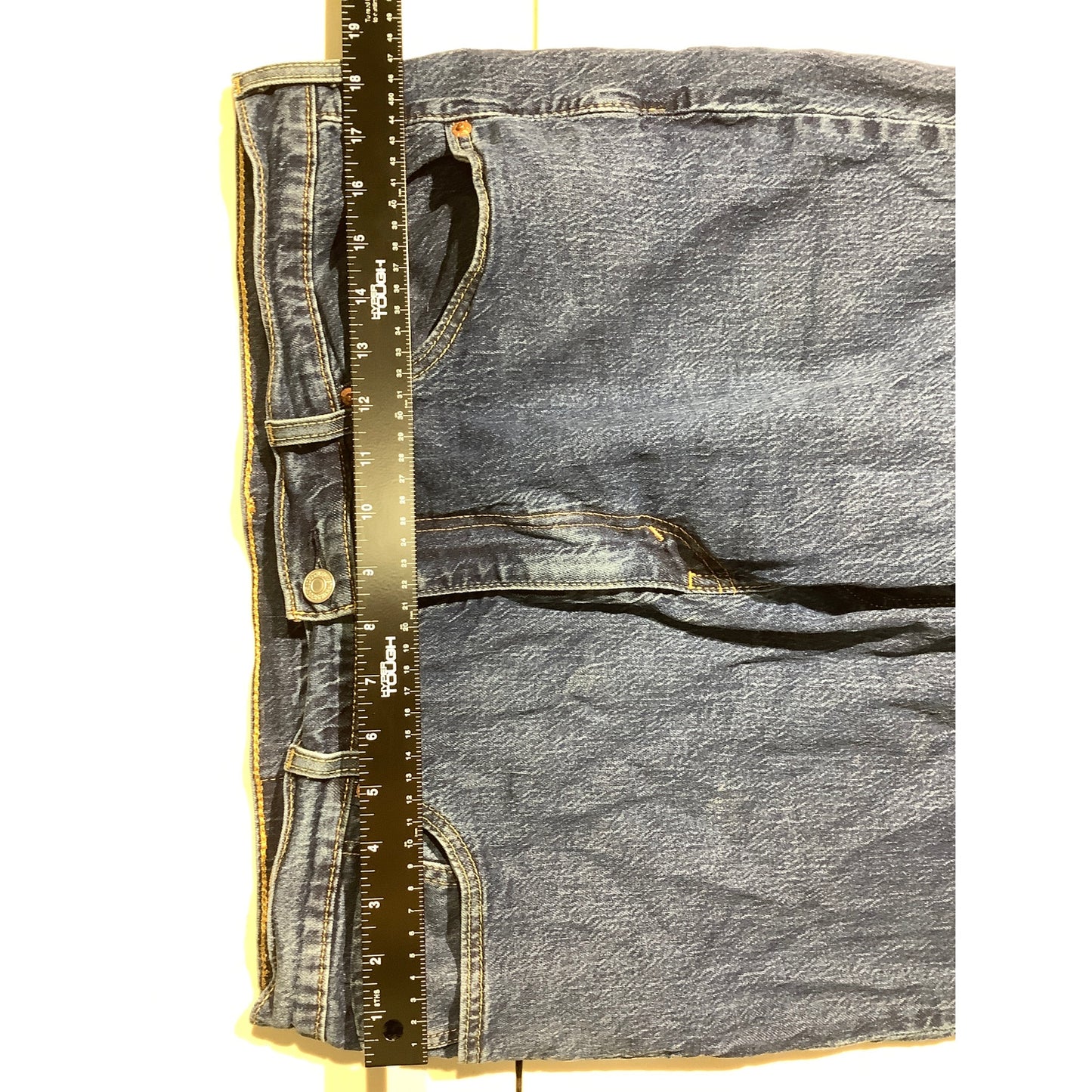 Levi’s 541 Athletic Fit Jeans Dark Blue Men’s 36W 34L — Stretch Denim, Straight