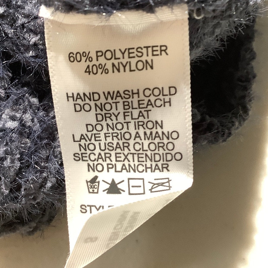 Double Zero  V-Neck Knit Sweater Women’s Size S/M — Boho, Casual, Oversized