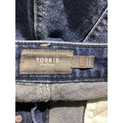 Torrid Button Fly Skinny Jeans Women’s Size 18 - Casual, Distressed, Stretch