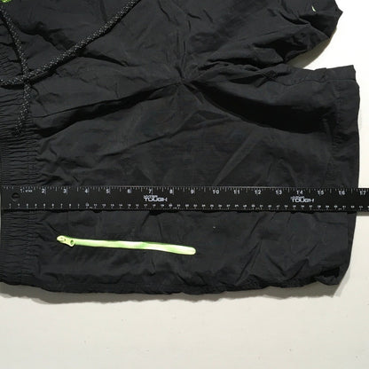 American Eagle Black Neon Green Shorts Size SM - Streetwear, Athleisure, Sporty
