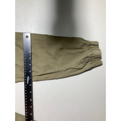 Thread & Supply Olive Cargo Pants Women’s XS — Stretch Waist, Utility, Casual