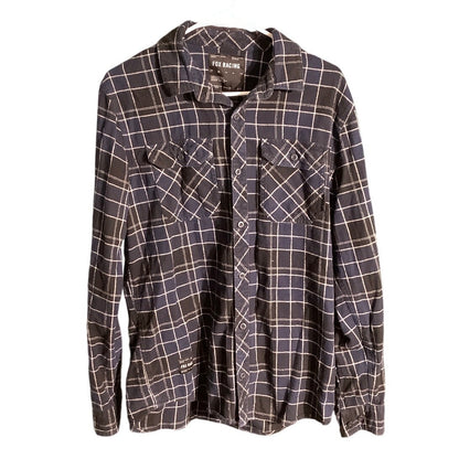 Fox Racing Flannel Shirt Men’s Size M – Casual, Collared, 100% Cotton