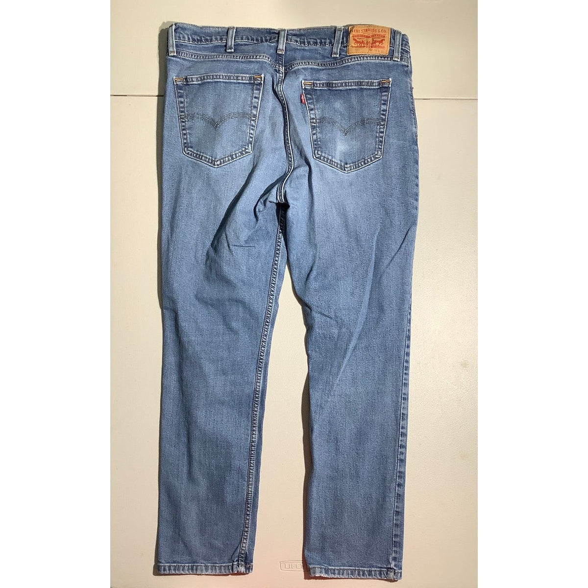 Levi's Men's 38x30 511 Blue Denim Slim Straight Jeans