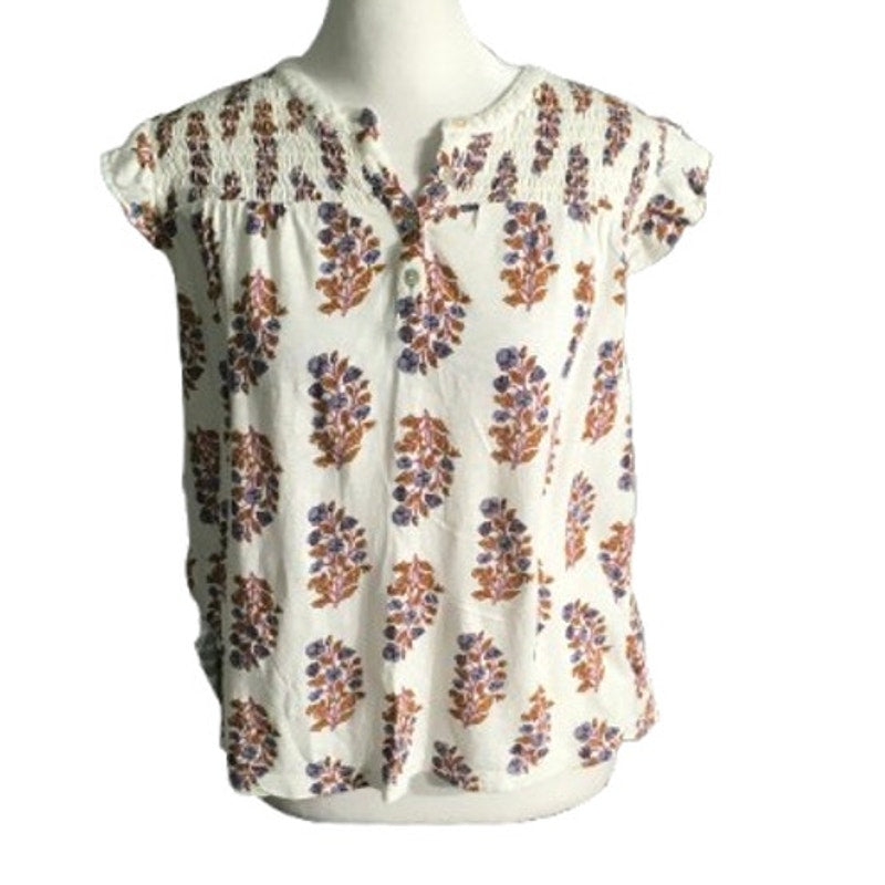 Lucky Brand Floral Top Size M - Boho, Cottagecore, Feminine