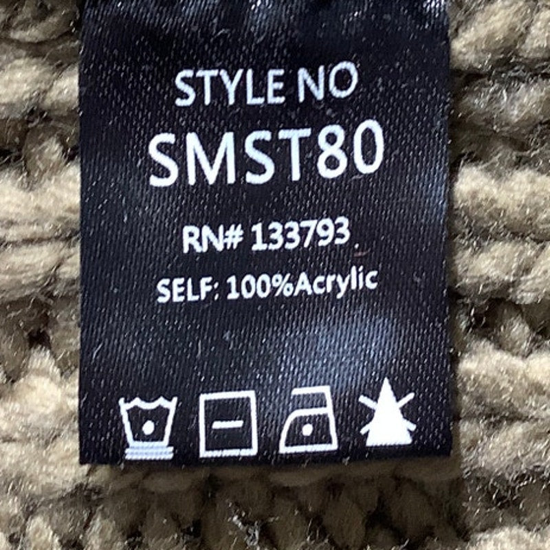 POL Olive Green Chunky Knit Hoodie Sweater Women S — Oversized, Cozy, Boho