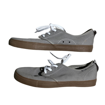 Reef Landis 2 Light Gray Canvas Sneakers Men’s Size 11 — Casual, Surf, Skate