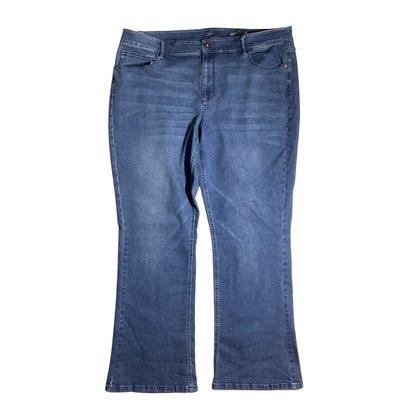 J Jill Authentic Fit Boot Cut Jeans Women’s Size 18 — Stretch, Casual, Classic