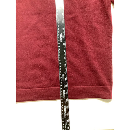 Pure Collection Burgundy Cashmere Sweater Women’s 4 – Minimalist, Soft, Crewneck