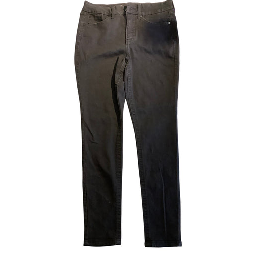 Seven7 Tummyless High Rise Skinny Jeans Black 8– Minimalist, Office Siren, Sleek