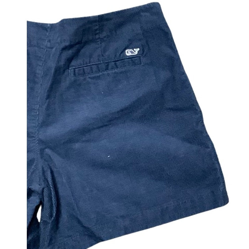 Vineyard Vines Blue Corduroy Shorts, Size 6 - Preppy, Comfortable, Versatile