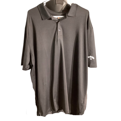 Callaway Golf Black Performance Polo Men’s Size XXL — Opti-Dri, Casual, Athletic