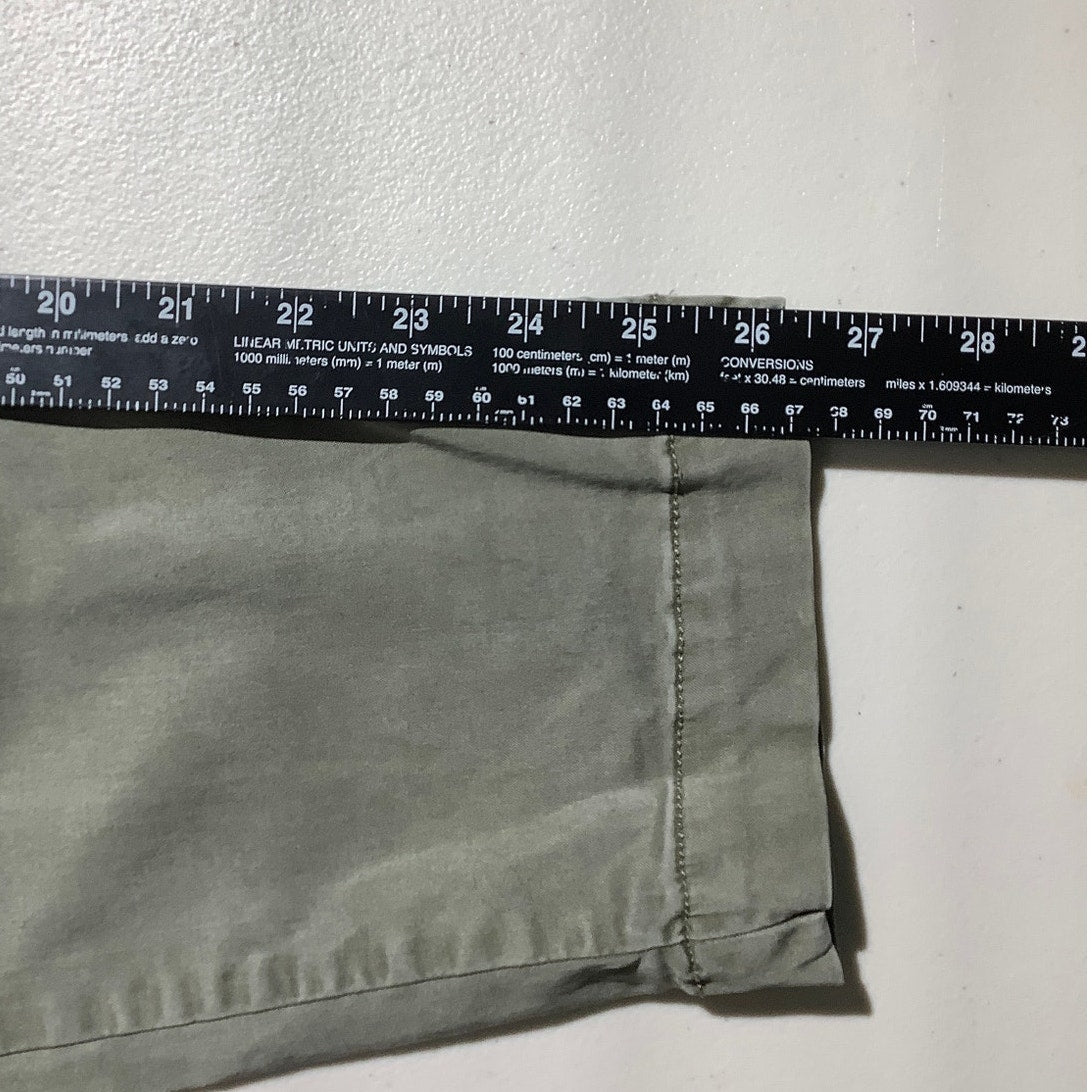 Nautica Women’s Size 8/29 Green Tencel Ankle Trousers — Chino, Casual, Classic