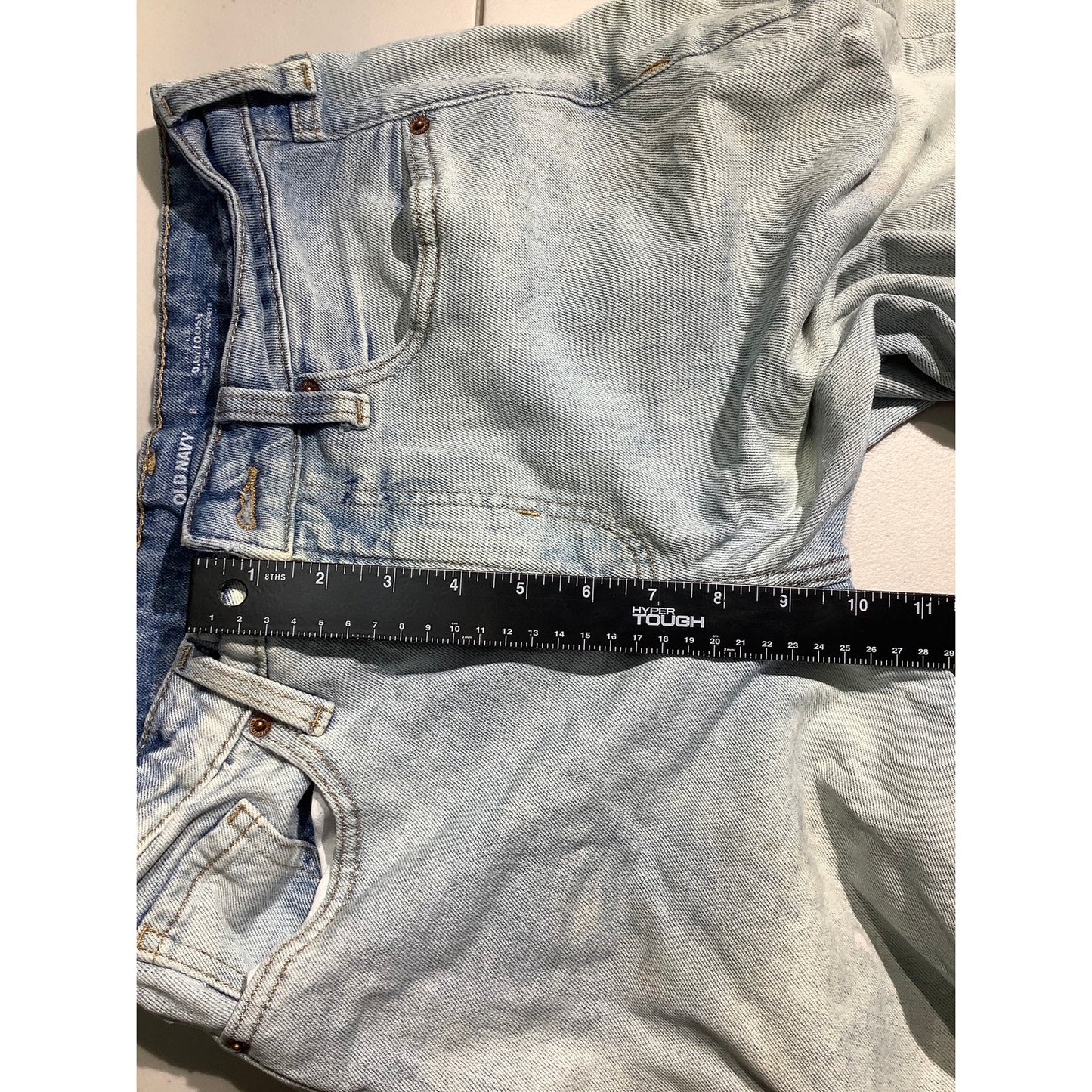 Old Navy Acid Wash Baggy Jeans Women 8 — O.G. Loose, Vintage, Streetwear