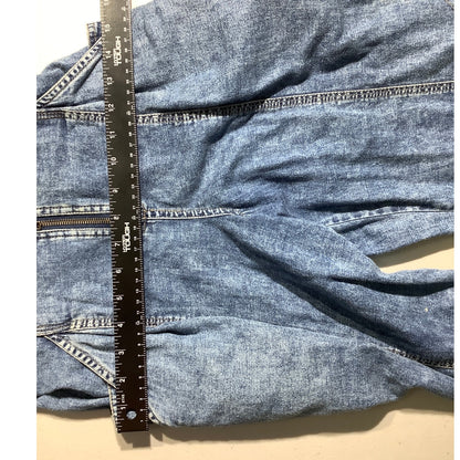 Lizwear Vintage Denim Jumpsuit Women’s Size S Petite – Retro, Utility, Belted