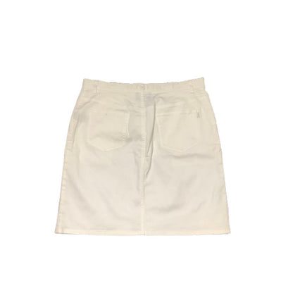 Lauren Ralph Lauren White Skirt, Size 12 – Classic, Preppy, Minimalist