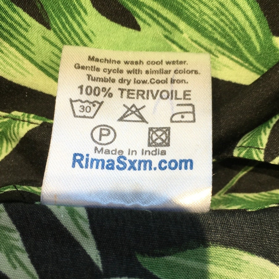 Rima Black Tropical Coverup - Boho, Vacation, Resortwear