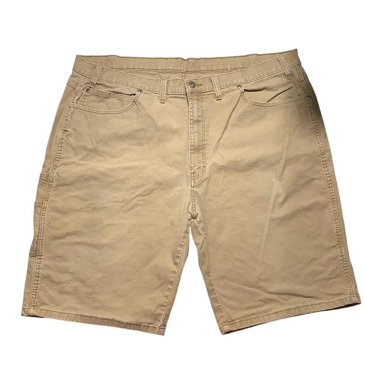 Dickies Denim Work Shorts, Beige, Men’s Size 44 — Utility, Casual, Durable