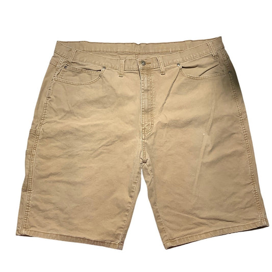 Dickies Denim Work Shorts, Beige, Men’s Size 44 — Utility, Casual, Durable