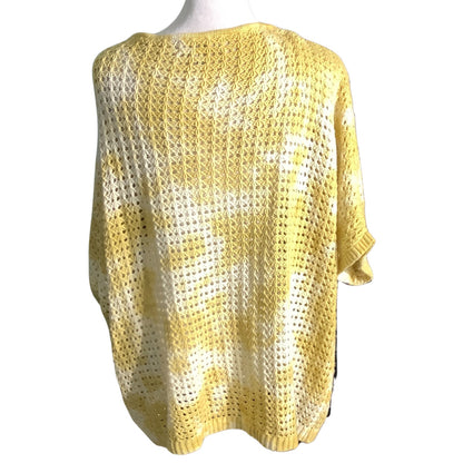 Marled Knit Blouse Women’s Size Large – Lightweight, Casual, Textured