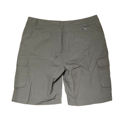 REI Women's Gray Nylon Cargo Shorts Size 16 - Outdoor, Utility, Athleisure