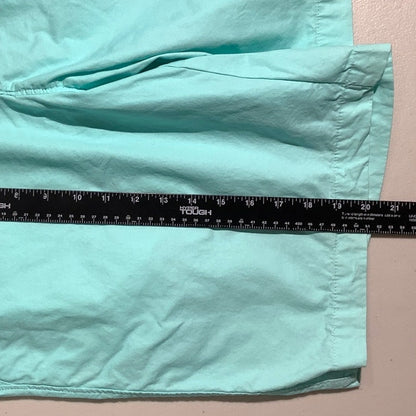 Columbia PFG Men’s Teal Cotton Shorts Size 36W 10L — Fishing, Outdoor, Casual
