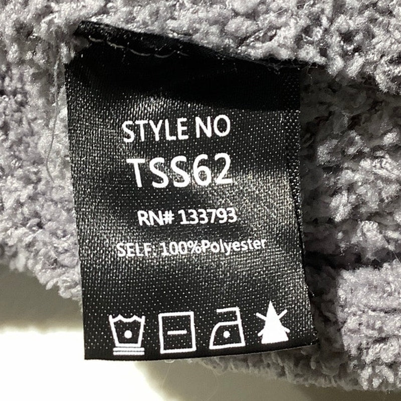 POL Light Gray Star Print Hoodie Women’s Size S/M — Cozy, Casual, Cropped