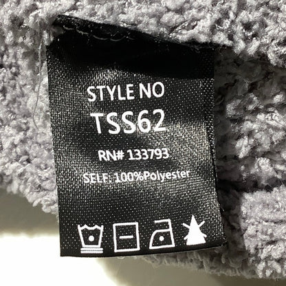 POL Light Gray Star Print Hoodie Women’s Size S/M — Cozy, Casual, Cropped