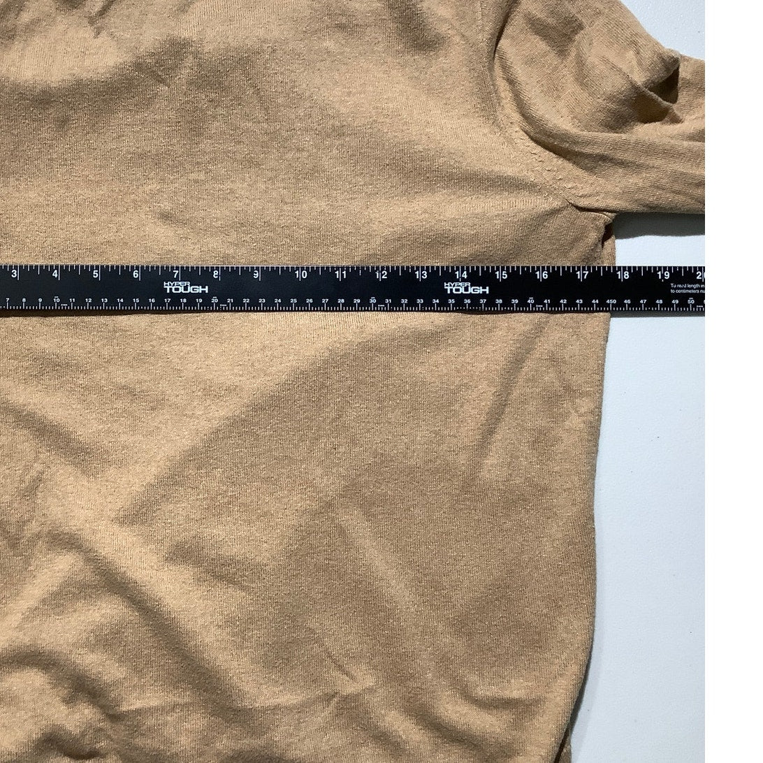 J.Crew Built-In Scarf Sweater Women’s Size M – Lightweight, Preppy, Unique