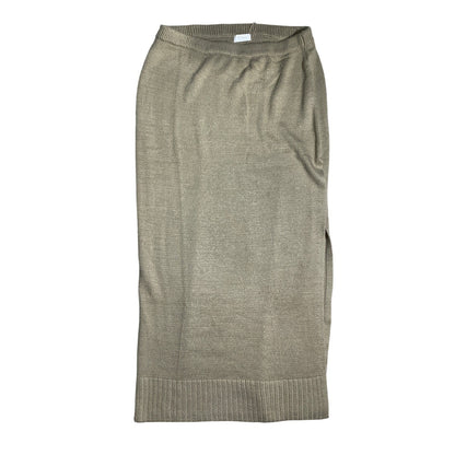 Meshki Brittany Knit Midi Skirt Women’s Size XL NWT — Minimalist, Cozy, Modern