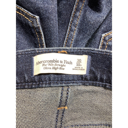 Abercrombie & Fitch High Rise Jeans Women’s 10 / 30— Classic, Vintage, Straight