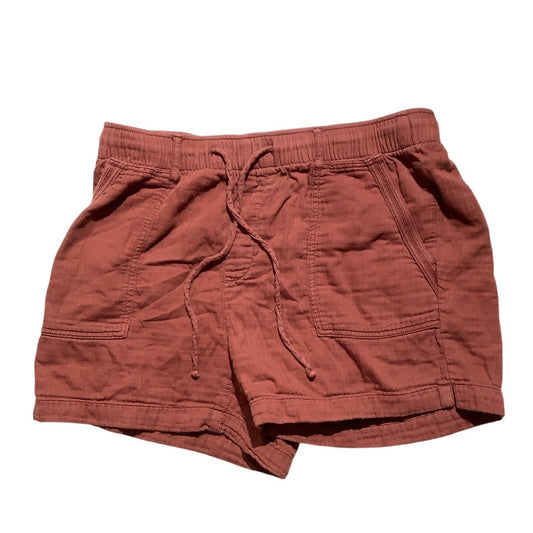 Old Navy Burnt Orange Shorts Women’s Size M – Casual, Relaxed, Stretch Waist
