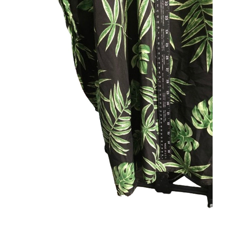 Rima Black Tropical Coverup - Boho, Vacation, Resortwear