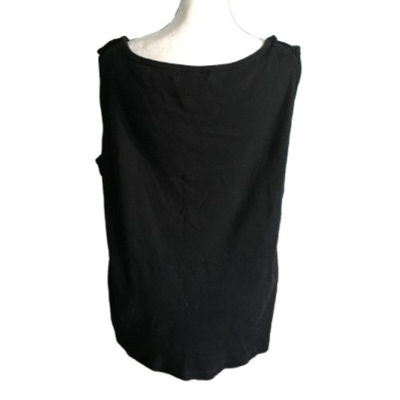 Lauren Ralph Lauren Black Tank Top Size 2X – Minimalist, Classic, Comfortable