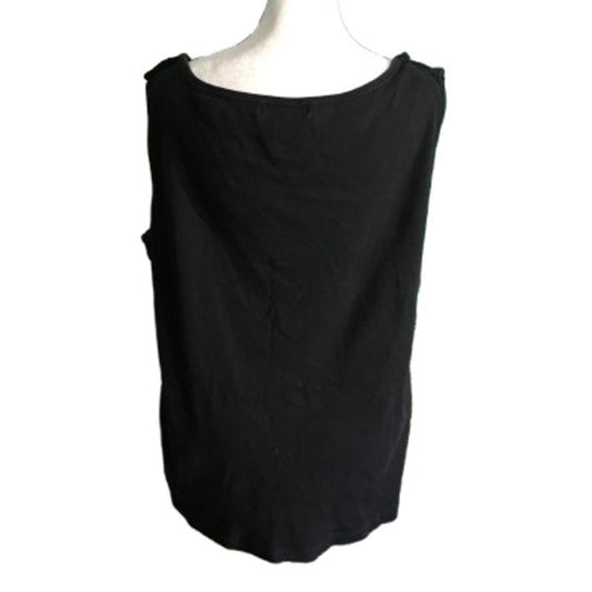 Lauren Ralph Lauren Black Tank Top Size 2X – Minimalist, Classic, Comfortable