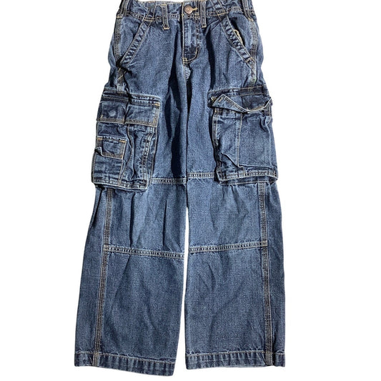 OshKosh B’gosh Denim Cargo Jeans Kids Size 8 – Utility, Casual, Durable