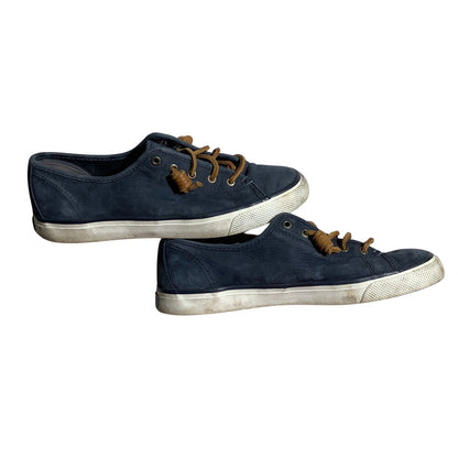 Sperry Top-Sider Leather Boat Shoes Women’s 8M — Barrel Tie, Casual, Nautical
